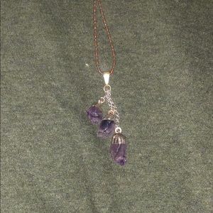 Amethyst necklace
